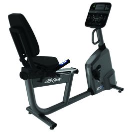 Life Fitness RS1 com console Go Bicicleta Reclinada